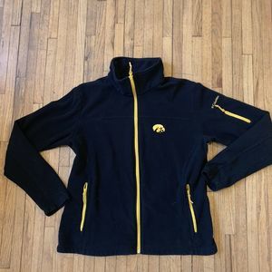 Columbia NCAA Iowa Hawkeye Fleece Jacket
